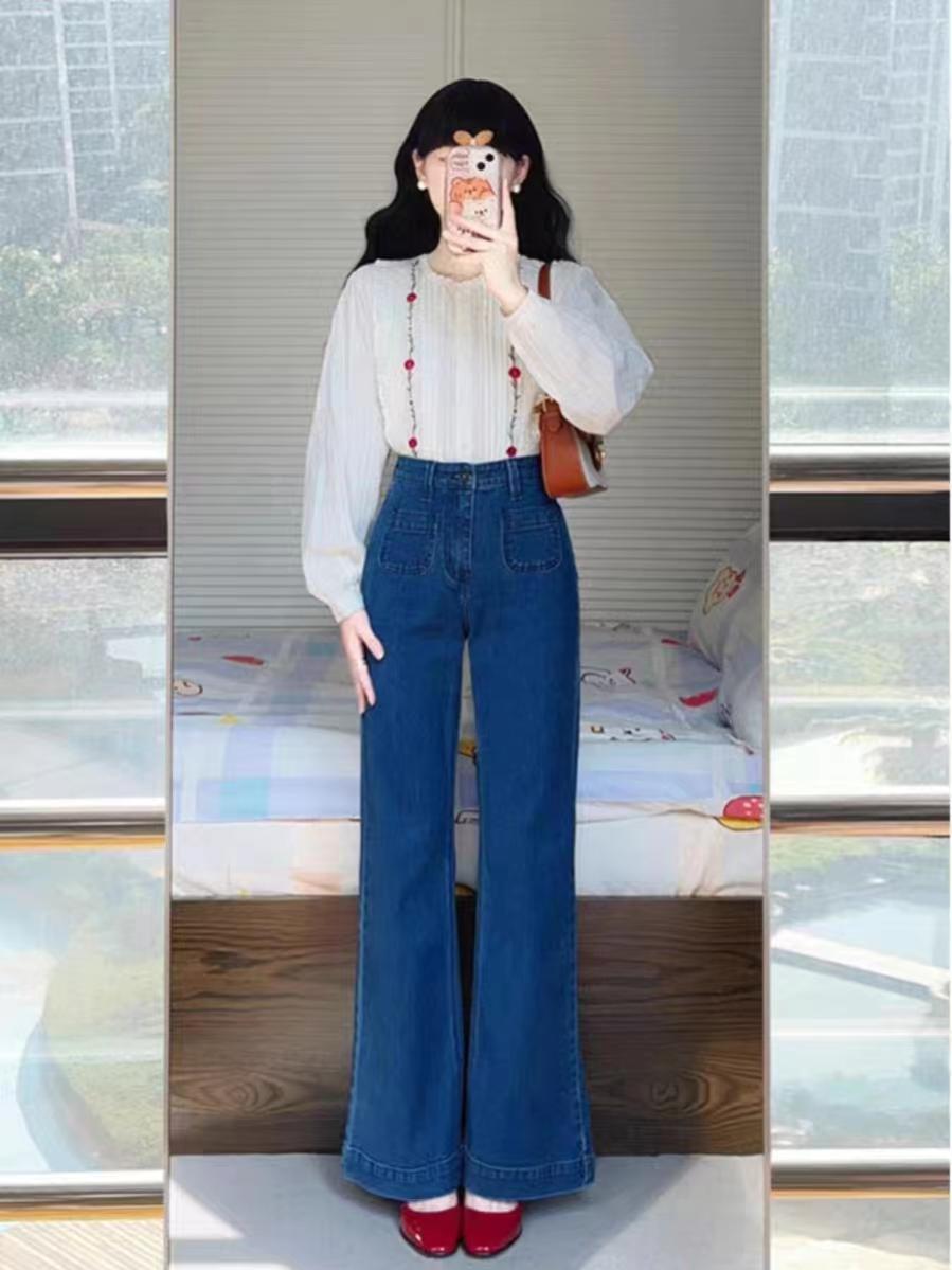 不同牛仔裤版型搭配技巧